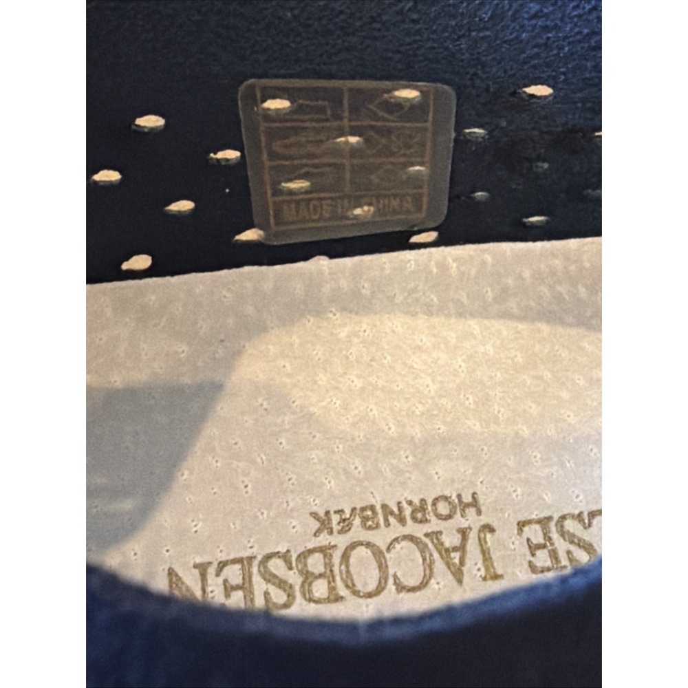 Ilse Jacobsen Tulip 139 Shoes Womens Size 38 Navy Slip On Perforated Comfort - Picture 10 of 10